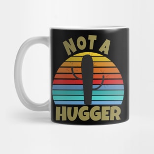 I Am Not A Hugger Cactus Mug